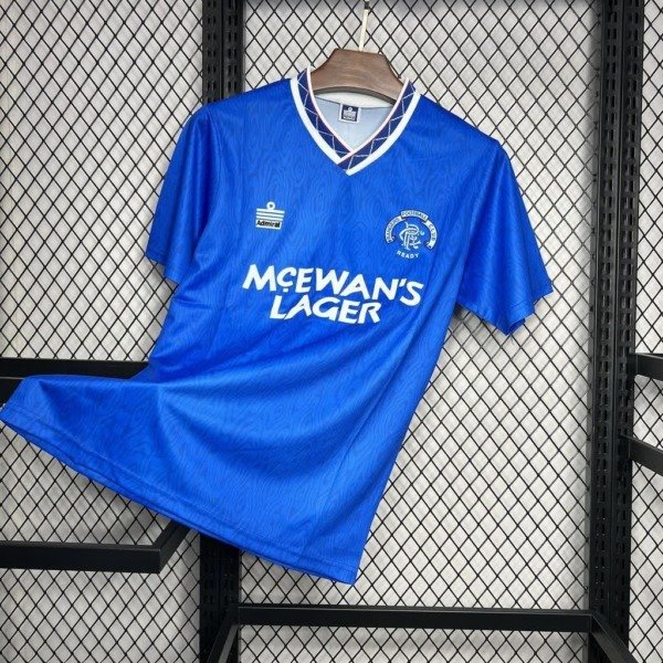 Rangers retro football shirts