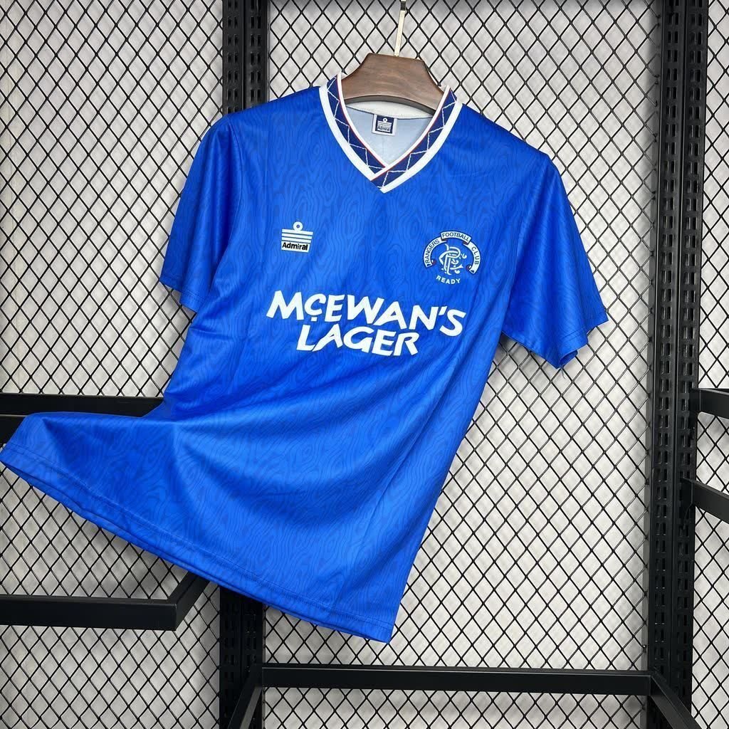 football-shirt-rangers-home-90-92-retro-1 Football Shirt Rangers Home 90-92 Retro front
