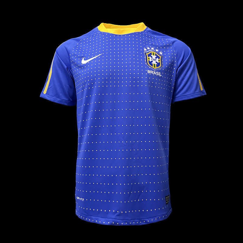 football-shirt-brazil-away-2010-retro-1 Football Shirt Brazil Away 2010 Retro front