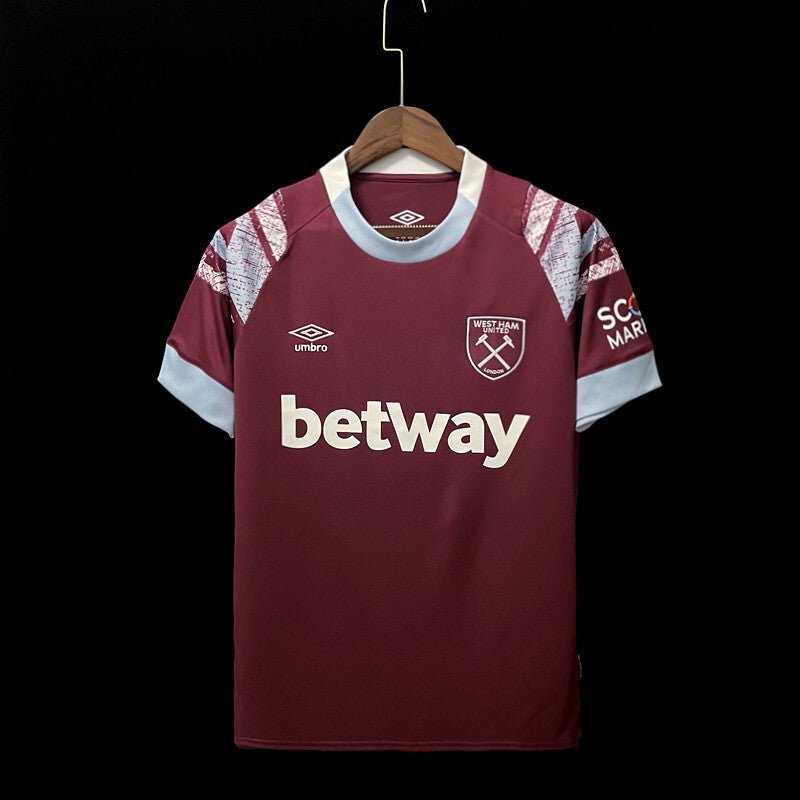 football-shirt-west-ham-united-home-22-23-1 Football Shirt West Ham United Home 22-23 front