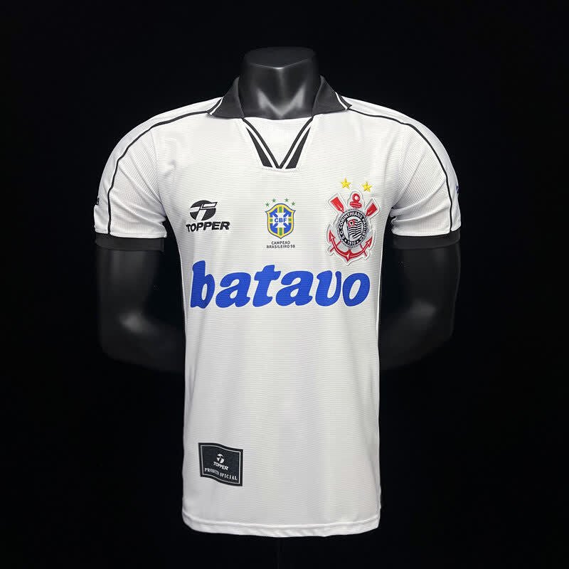 football-shirt-corinthians-home-99-00-retro-1 Football Shirt Corinthians Home 99-00 Retro front