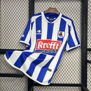 football-shirt-real-sociedad-home-02-03-1 Football Shirt Real Sociedad Home 02-03 front