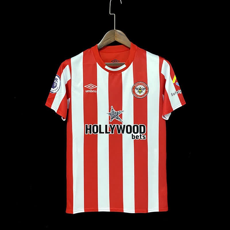 football-shirt-brentford-home-21-22-1 Football Shirt Brentford Home 21-22 front