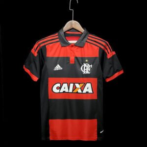 football-shirt-flamengo-home-17-18-1 Football Shirt Flamengo Home 17-18 front
