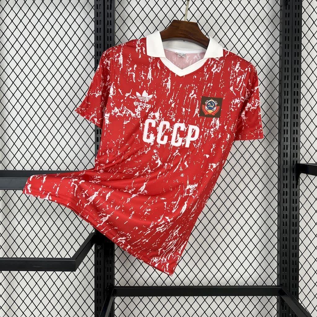 football-shirt-soviet-union-home-1990-retro-1 Football Shirt Soviet Union Home 1990 Retro front