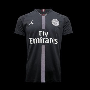 Football Shirt PSG Black 18-19 Retro front