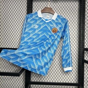 football-shirt-ddr-away-88-89-long-sleeve-retro-1 Football Shirt DDR Away 88-89 Long Sleeve Retro front