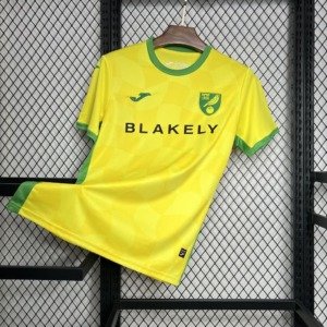 football-shirt-norwich-city-home-24-25-1 Football Shirt Norwich City Home 24-25 front