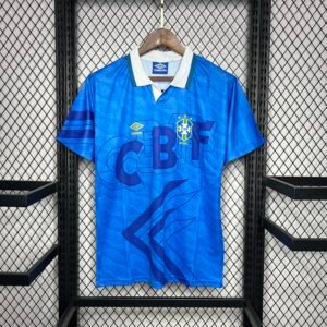 football-shirt-brazil-away-91-93-retro-1 Football Shirt Brazil Away 91-93 Retro front