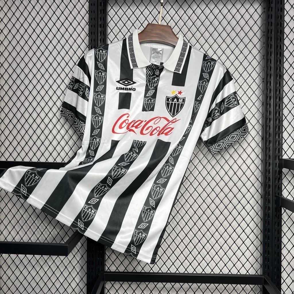 Football Shirt Atletico Mineiro Home 1995 Retro front