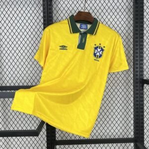 football-shirt-brazil-home-91-93-retro-1-1 Football Shirt Brazil Home 91-93 Retro front