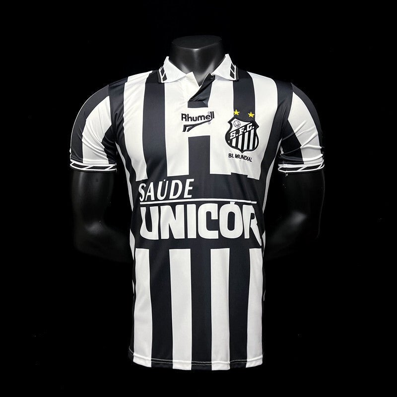 football-shirt-santos-fc-away-1996-retro-1 Football Shirt Santos FC Away 1996 Retro front