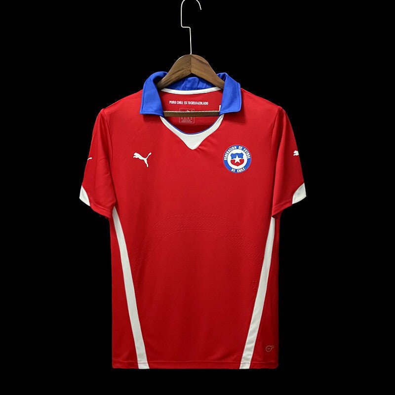 football-shirt-chile-home-14-15-retro-1 Football Shirt Chile Home 14-15 Retro front