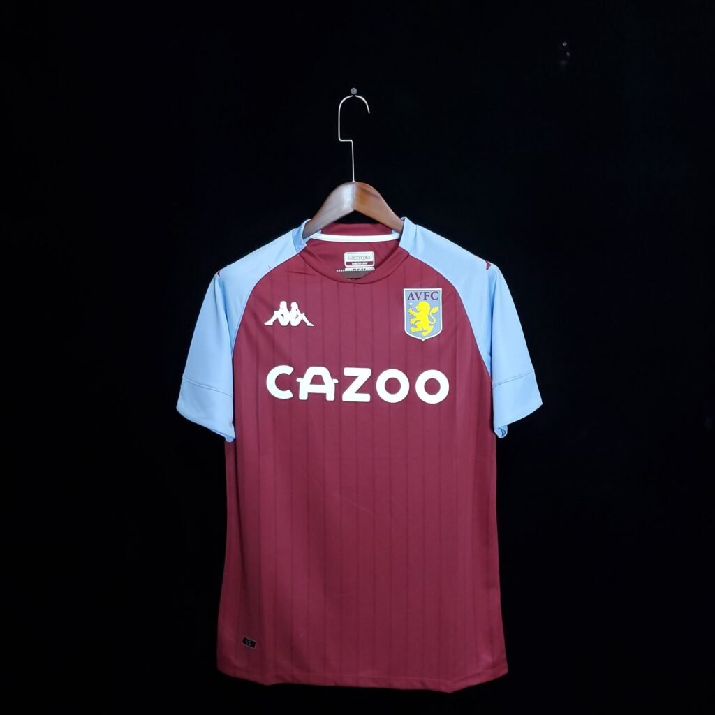 football-shirt-aston-villa-home-20-21-1 Football Shirt Aston Villa Home 20-21 front