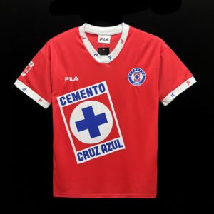 football-shirt-cruz-azul-retro-96-97-red-1 Football Shirt Cruz Azul Retro 96-97 Red front
