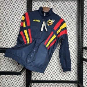 football-shirt-spain-woven-windbreaker-96-97-1 Football Shirt Spain Woven Windbreaker 96-97 front