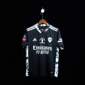 football-shirt-arsenal-goalkeeper-fa-cup-champion-20-21-1 Football Shirt Arsenal Goalkeeper FA Cup Champion 20-21 front