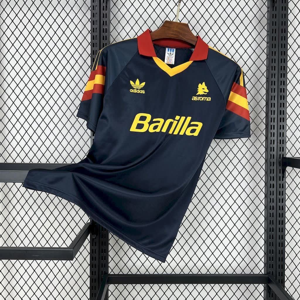 football-shirt-as-roma-third-91-92-retro-1 Football Shirt AS Roma Third 91-92 Retro front