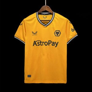 football-shirt-wolverhampton-wanderers-home-23-24-1 Football Shirt Wolverhampton Wanderers Home 23-24 front
