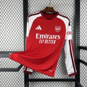 football-shirt-arsenal-home-26-27-long-sleeve-1 Football Shirt Arsenal Home 26-27 Long Sleeve front