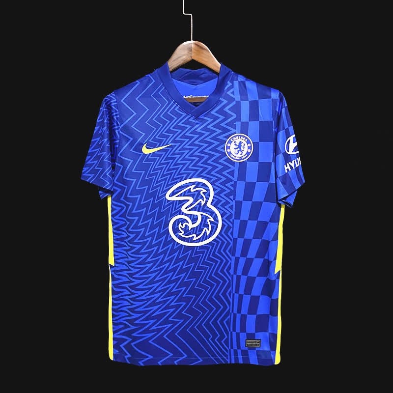 football-shirt-chelsea-home-21-22-1 Football Shirt Chelsea Home 21-22 front