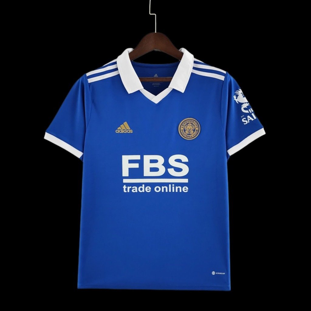 football-shirt-leicester-city-home-22-23-1 Football Shirt Leicester City Home 22-23 front