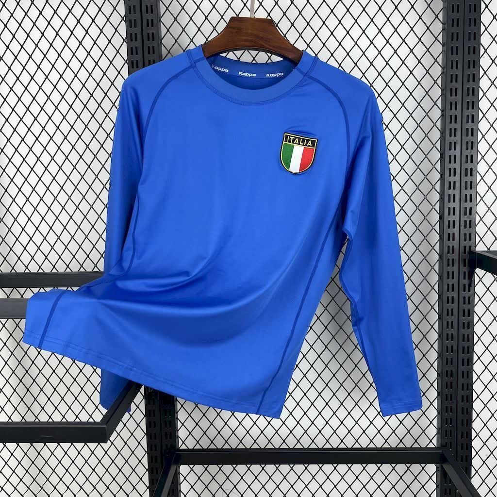 football-shirt-italy-home-00-01-long-sleeves-retro-1 Football Shirt Italy Home 00-01 Long Sleeves Retro front