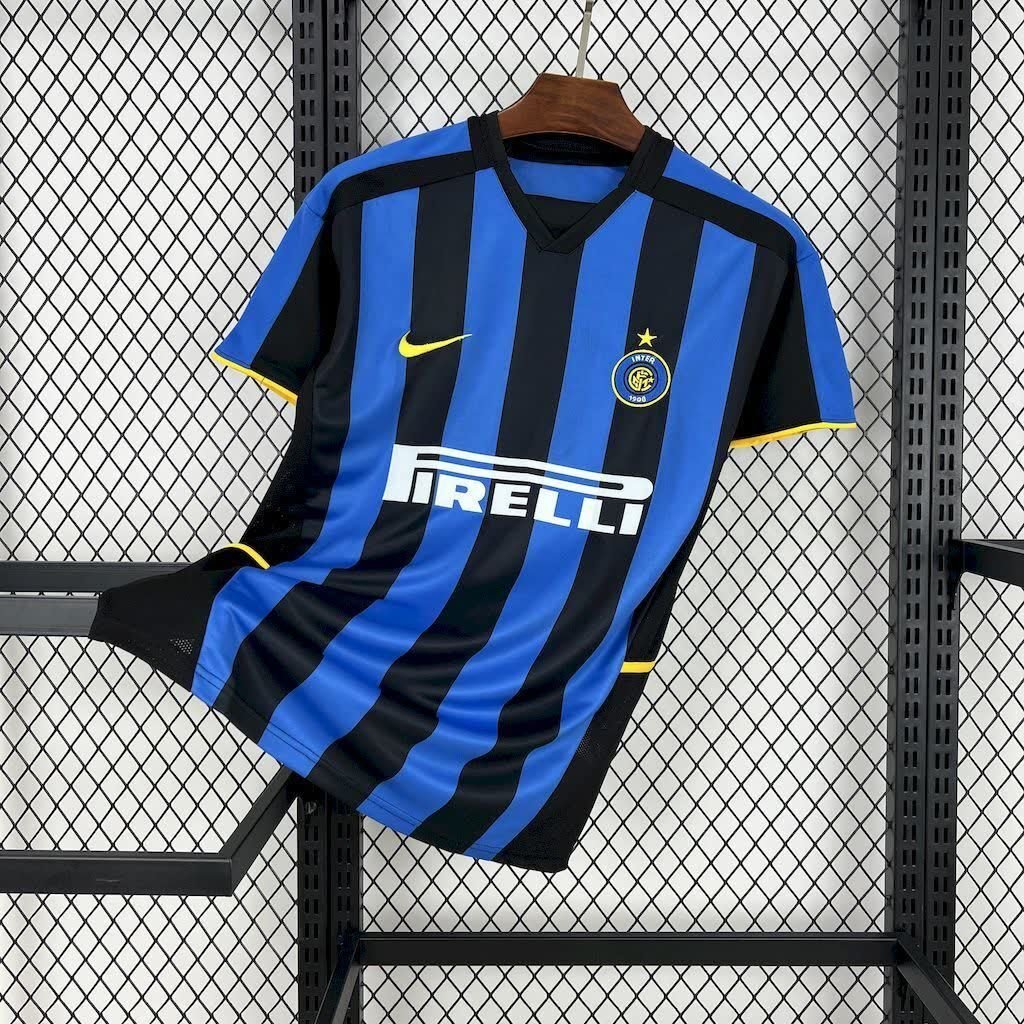 Football Shirt Inter Milan Home Retro 02-04 front
