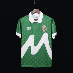 football-shirt-mexico-home-95-96-retro-1 Football Shirt Mexico Home 95-96 Retro front