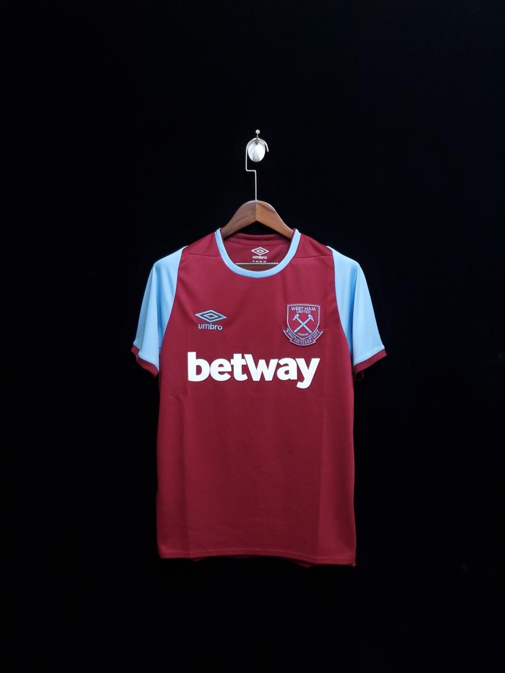 football-shirt-west-ham-united-home-20-21-1 Football Shirt West Ham United Home 20-21 front