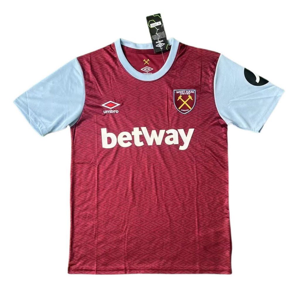 football-shirt-west-ham-united-home-25-26-1 Football Shirt West Ham United Home 25-26 front