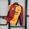 Football Shirt AS Roma Home 01-02 Long Sleeve Retro front