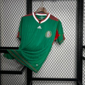 Football Shirt Mexico Home 2010 Retro front
