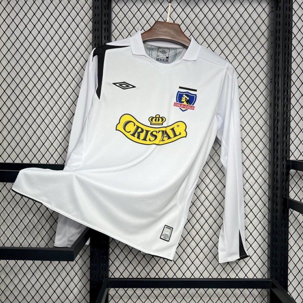 football-shirt-colo-colo-home-06-07-long-sleeve-retro-1 Football Shirt Colo Colo Home 06-07 Long Sleeve Retro front