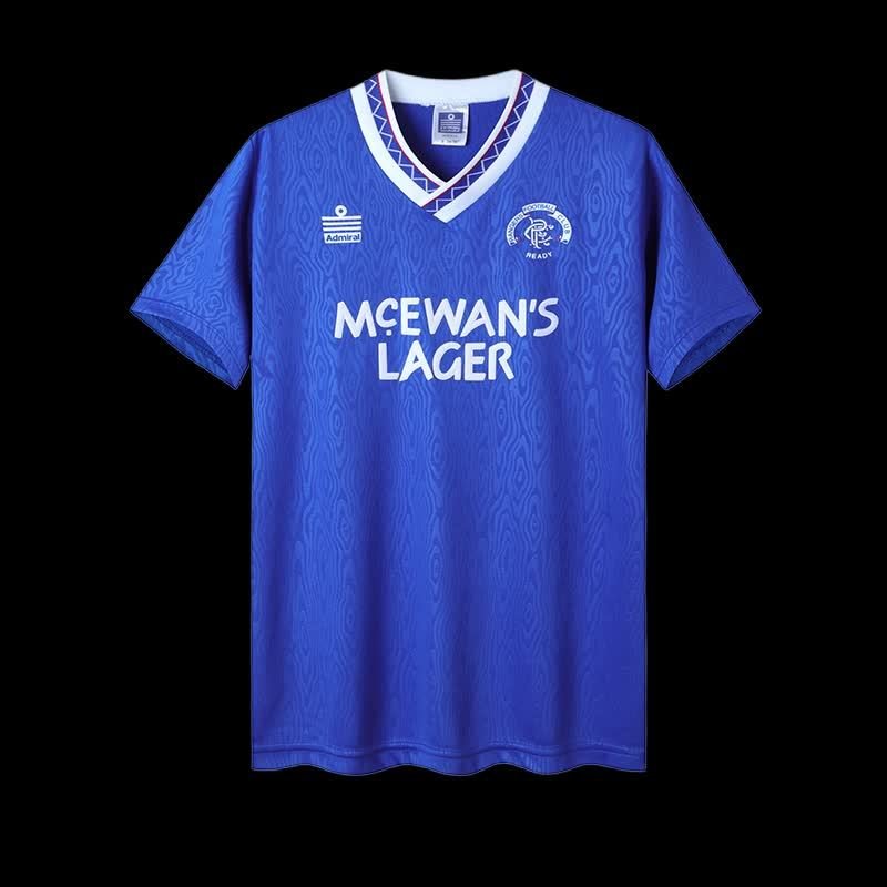 football-shirt-rangers-fc-home-90-92-retro-1 Football Shirt Rangers FC Home 90-92 Retro front