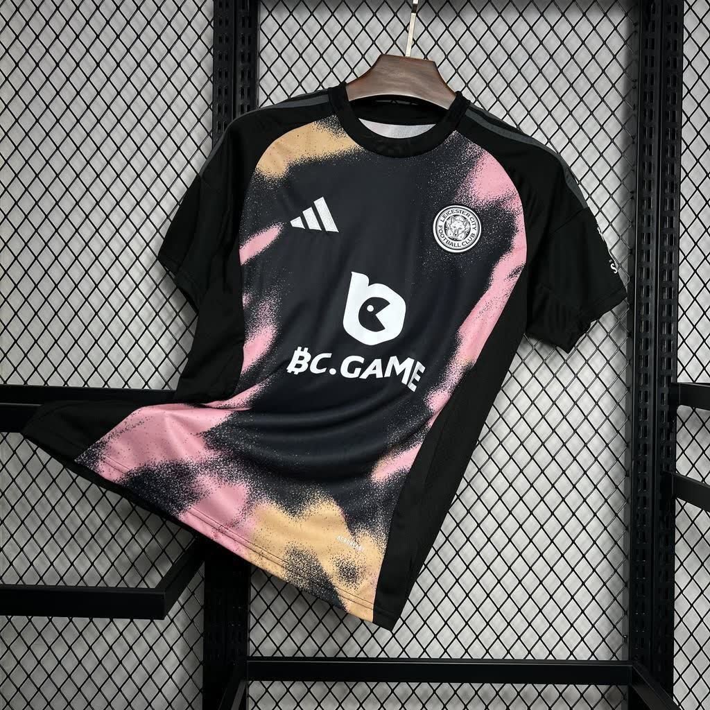 Football Shirt Leicester City Away 24-25 front