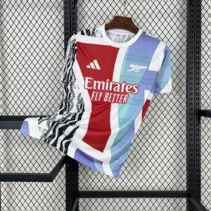 football-shirt-arsenal-pre-match-25-26-1 Football Shirt Arsenal Pre Match 25-26 front