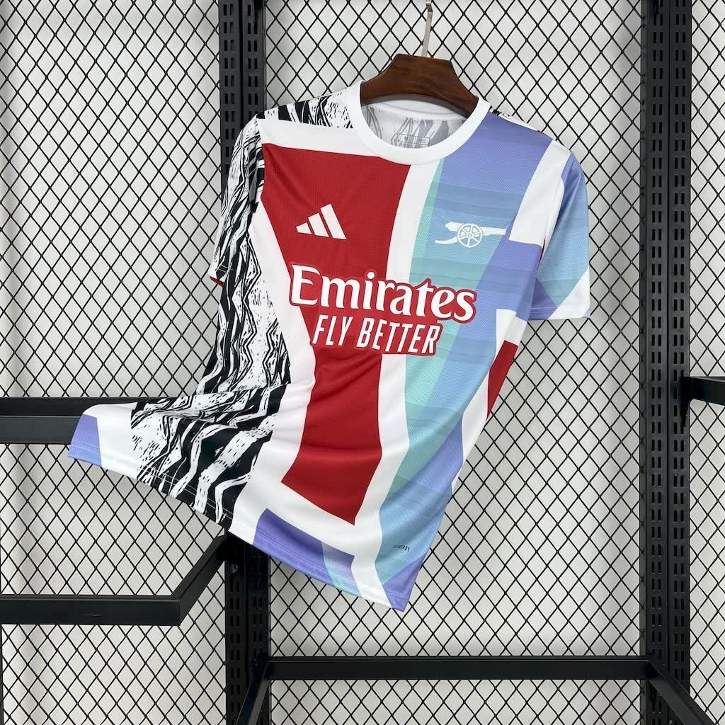 football-shirt-arsenal-pre-match-25-26-1 Football Shirt Arsenal Pre Match 25-26 front