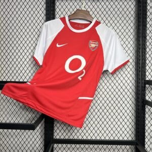 Football Shirt Arsenal Home 02-04 Retro front