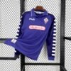 Football Shirt Fiorentina Home 98-99 Long Sleeves Retro front