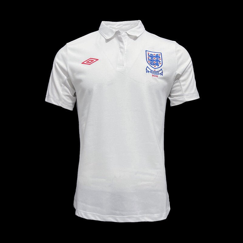 Football Shirt England Home 10-11 Retro front