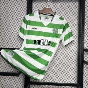 Football Shirt Celtic Home 99-00 Retro front