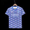 football-shirt-arsenal-training-22-23-blue-1 Football Shirt Arsenal Training 22-23 Blue front