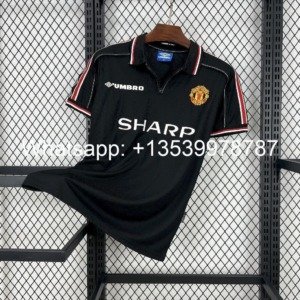 football-shirt-manchester-united-away-98-99-retro-1 Football Shirt Manchester United Away 98-99 Retro front