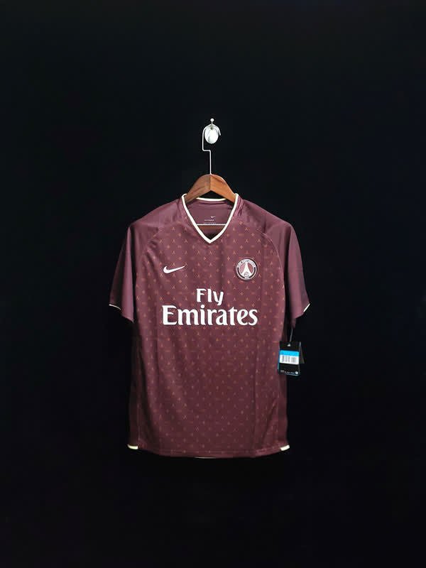 Football Shirt PSG Home 06-07 Retro front