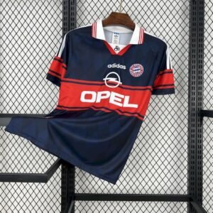 Football Shirt Bayern Munich Home 97-99 Retro front
