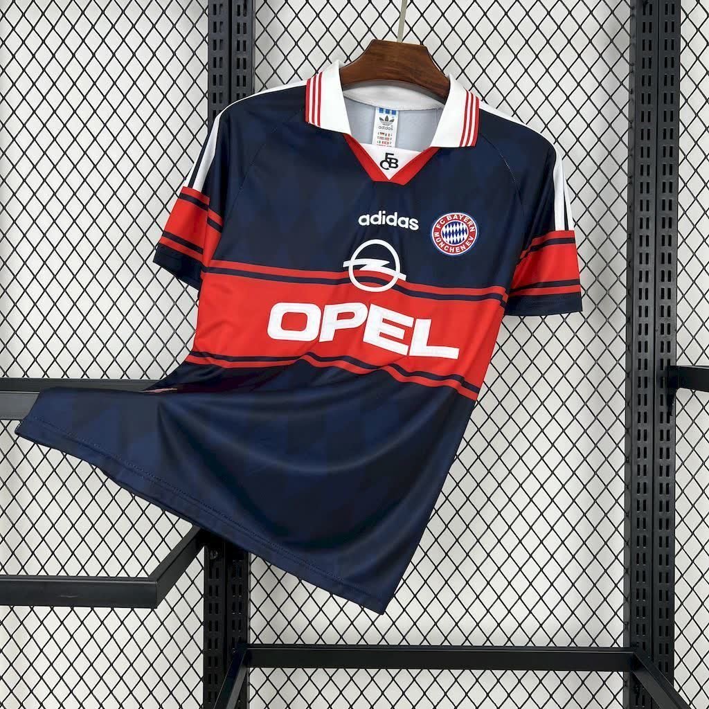 football-shirt-bayern-munich-home-97-99-retro-1 Football Shirt Bayern Munich Home 97-99 Retro front