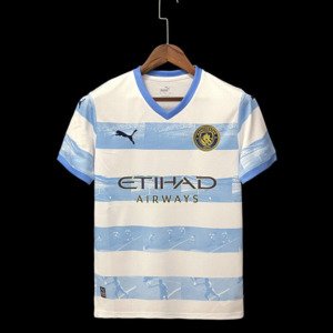 football-shirt-manchester-city-commemorative-22-23-1 Football Shirt Manchester City Commemorative 22-23 front