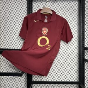 Football Shirt Arsenal Home 05-06 Retro front