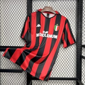 football-shirt-ac-milan-home-88-89-retro-1 Football Shirt AC Milan Home 88-89 Retro front